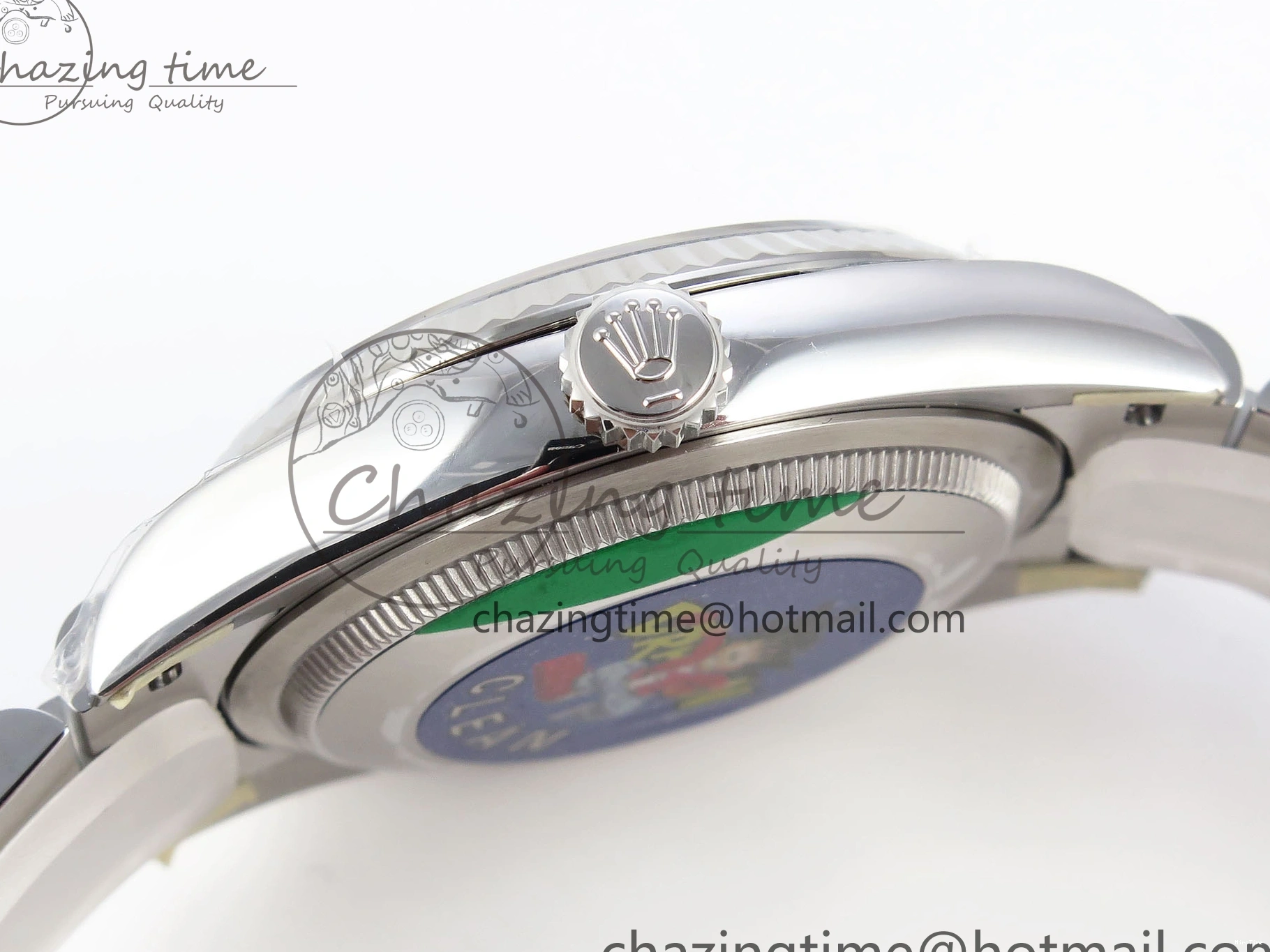 MiroTime 0424 FastDry DateJust 36 126234 Clean 1:1 Best Edition 904L Steel Blue Textured Diamonds Dial on Jubilee Bracelet VR 1967